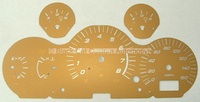 Nissan 350Z Pearl Gold Gauge Face